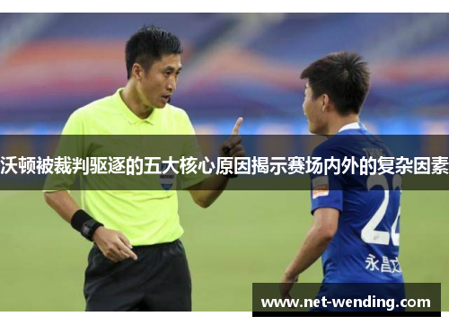 沃顿被裁判驱逐的五大核心原因揭示赛场内外的复杂因素 沃顿被裁判驱逐的五大核心原因揭示赛场内外的复杂因素